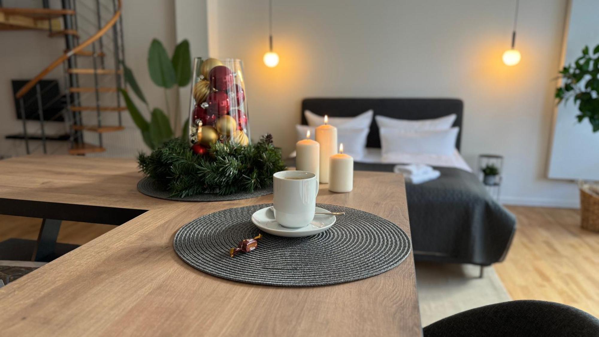 Neu! City-Loft-Apartment Im Goethe Palais I 5P I Lift I Parkplatz I Zentrum I Helios Aue  Bagian luar foto